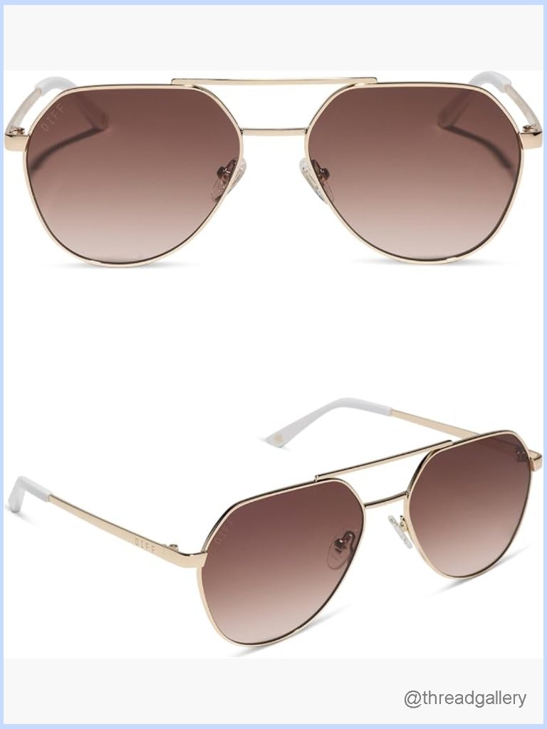 Oversized Aviator Sunglasses For Women